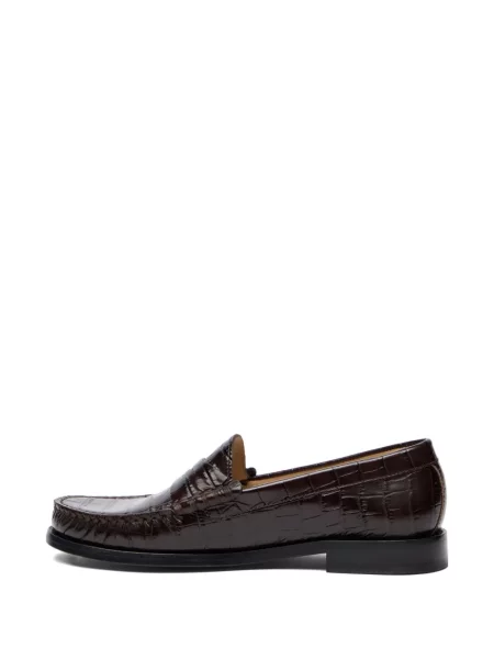 Pantofi loafer Stuart Weitzman maro