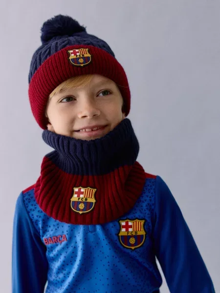 Reserved Бейсболка FC Barcelona темно-синій синя