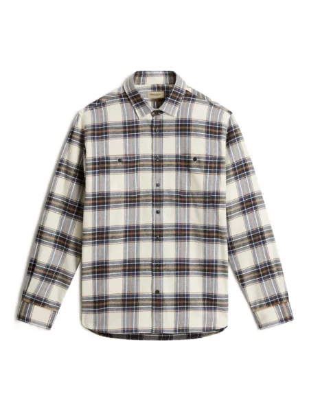 Kostkovaná flanelová košile Woolrich