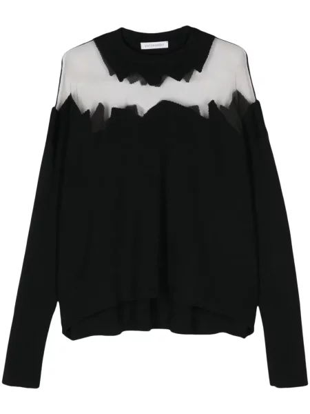 Pulover Viktor & Rolf transparente negru