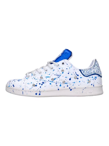 Sneakersy Adidas skórzane białe