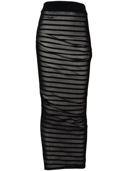 Fustă Jean Paul Gaultier albastru