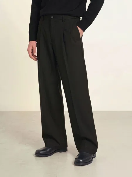 Drykorn Kalhoty Leek Regular Fit schwarz