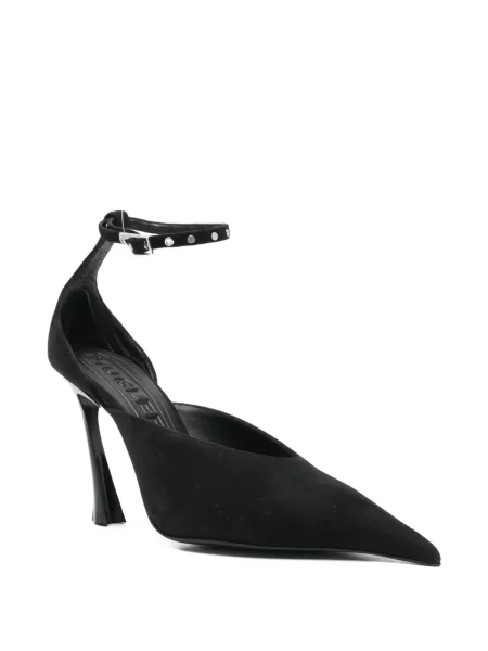 Pantofi cu toc Mugler din piele negru