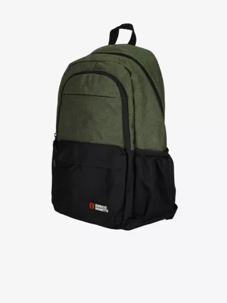 Enrico Benetti Hamburg Notebook 23 l Olive Hátizsák zöld
