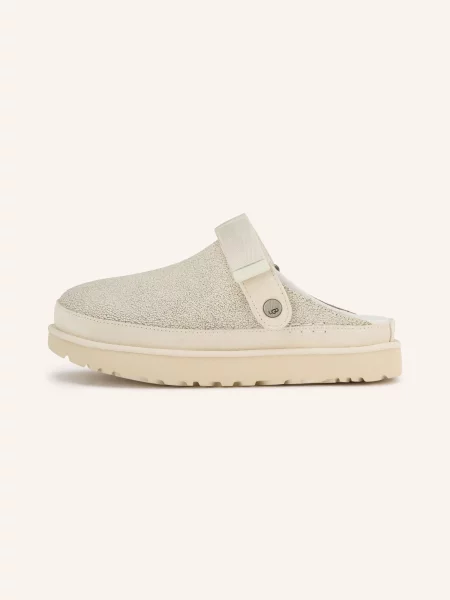 Ugg Sandały Na Platformie Goldenstar Crackle weiss białe