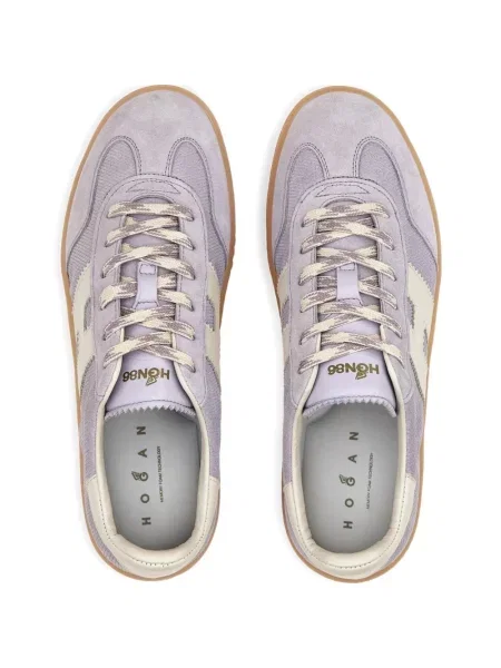 Sneakerși Hogan cu autograf violet