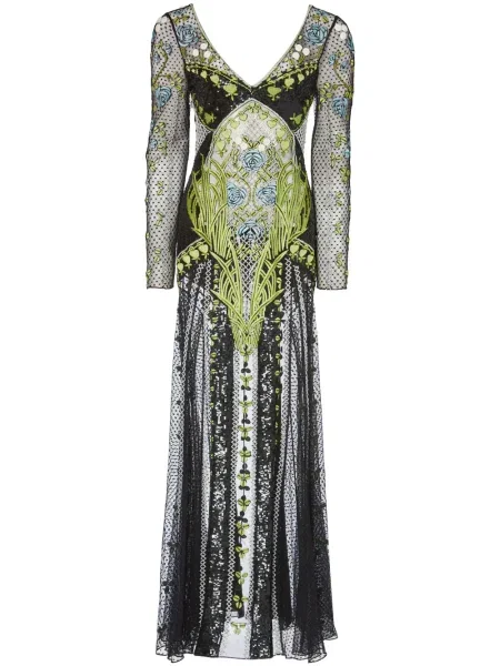 Rochie maxi Temperley London de costum negru