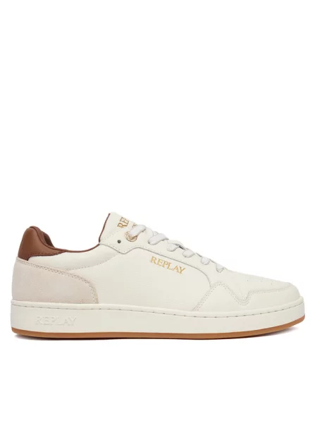 Sneakersy REPLAY białe