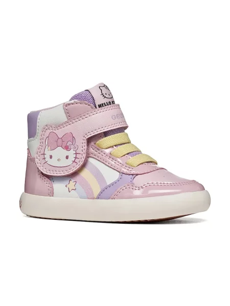 Geox GISLI Hello Kitty маратонки за деца розово