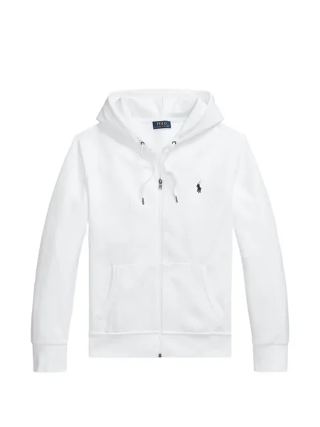 Matlasat tricou polo Polo Ralph Lauren cu decolteu rotund cu autograf roșu
