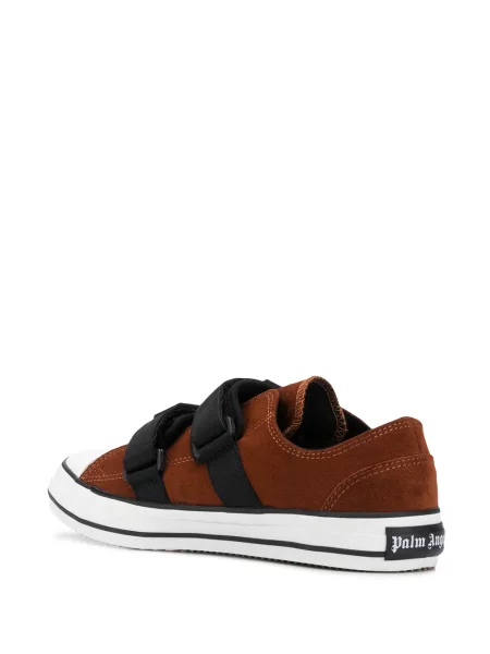 Pántos sneaker Palm Angels autogrammal barna