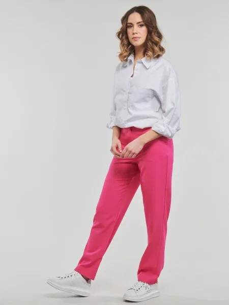 Pantaloni Vero Moda roz