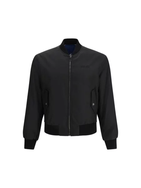 Kurtka bomber Versace dwustronny czarny