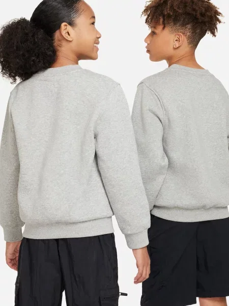 Nike кофта дитяча з бавовною Sportswear Club Fleece