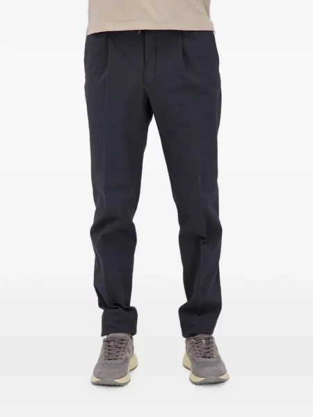 Pantaloni Slowear conici cu cordon gri