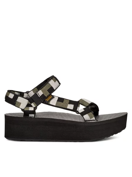 Треккинговые сандалии Teva черные