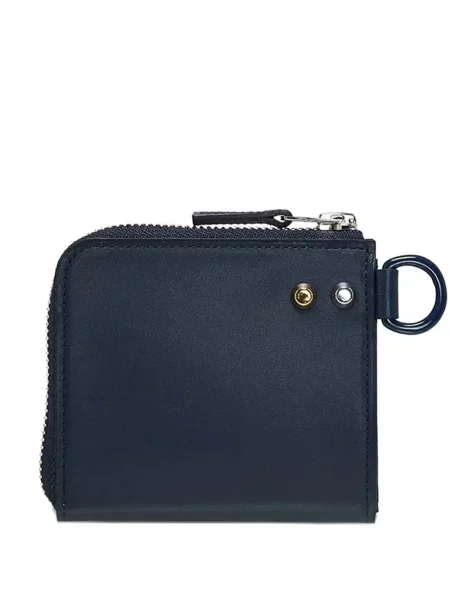Portofel Sacai din piele albastru
