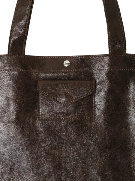 Geantă shopper Lancaster maro