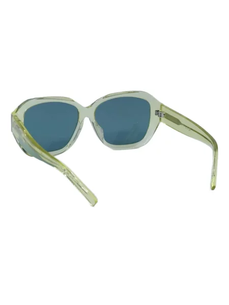 Ochelari de soare pătrați Givenchy verde