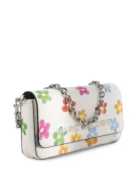 Colier Marc Jacobs din piele alb