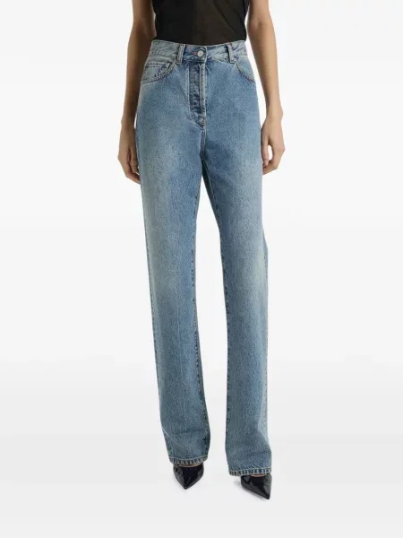 Blugi drepți Balmain albastru