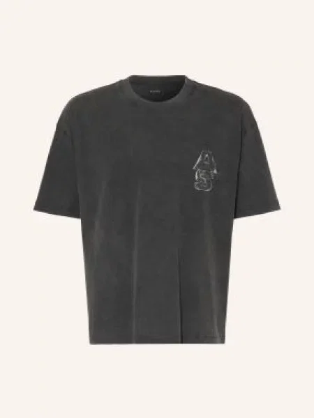 Allsaints T-Shirt Roller schwarz czarna