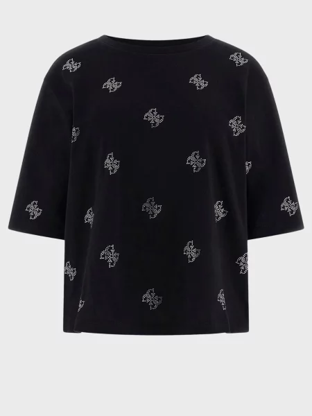 Футболка Guess с принтом черная
