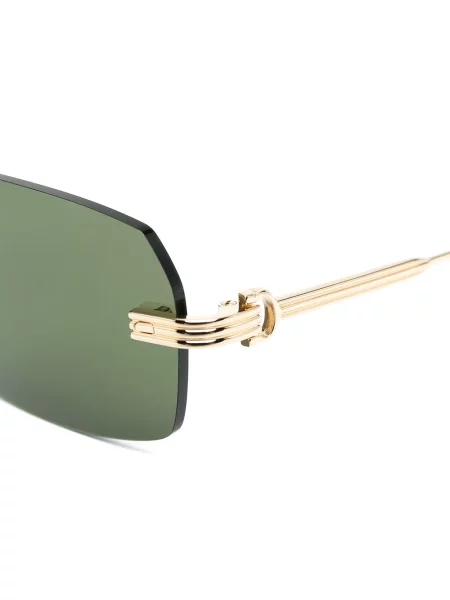 Okulary przeciwsłoneczne Cartier Eyewear złote