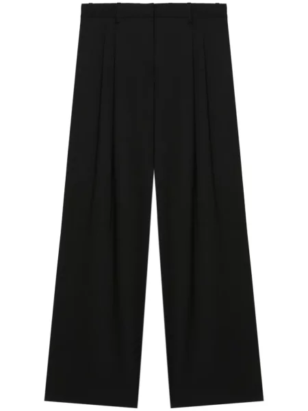 Spodnie Helmut Lang plisowane czarne