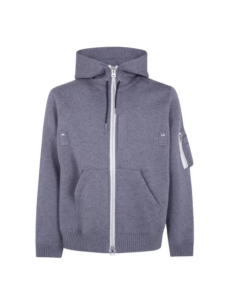 Bluza rozpinana Sacai szara