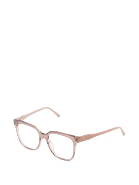 Sunčane naočale Jimmy Choo Eyewear s autogramom smeđa