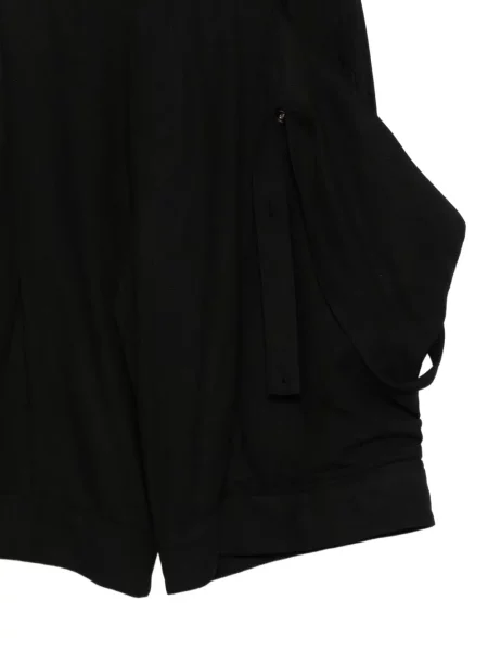 Pantaloni Jiyongkim drapate negru