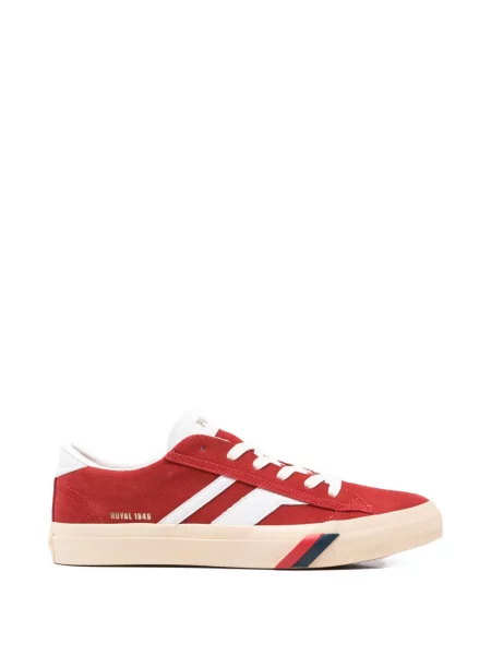 Sneakerși Pro-keds cu dungi clasici roșu