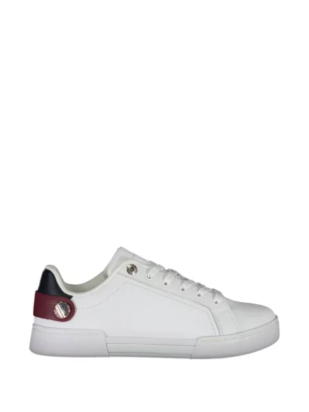 Sneakerși Tommy Hilfiger din piele alb