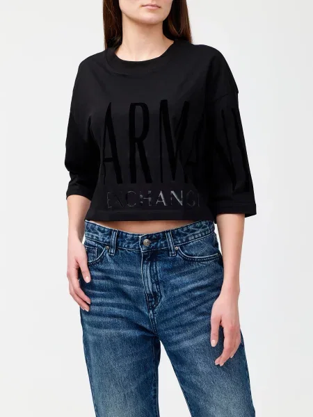 Футболка Armani Exchange чорна