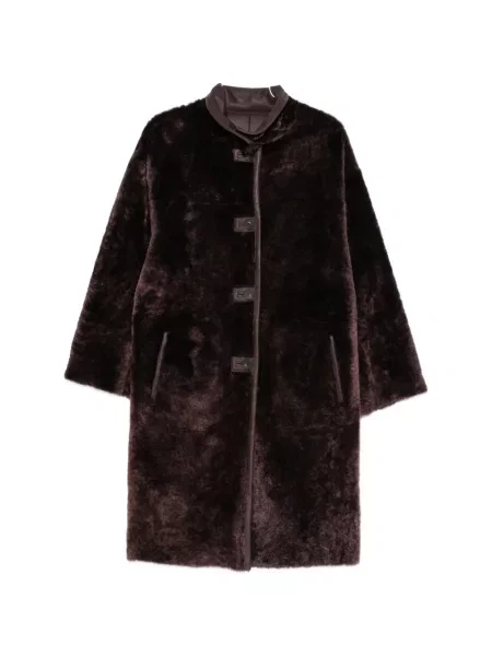 Reversibil haină din piele de oaie Joseph maro