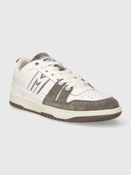 The Mercer Brand sneakersy skórzane The Brooklyn M Vintage biały