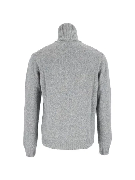 Pulover Settefili Cashmere din cașmir gri