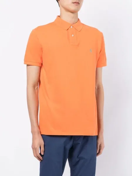 Tricou polo Polo Ralph Lauren portocaliu