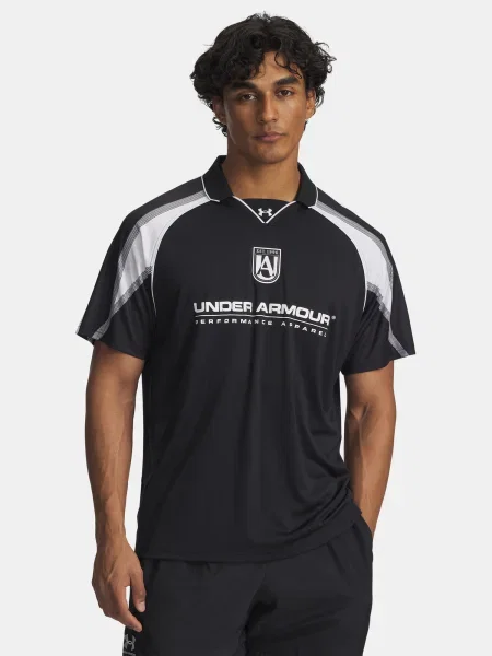 Tricou Under Armour din jerseu negru