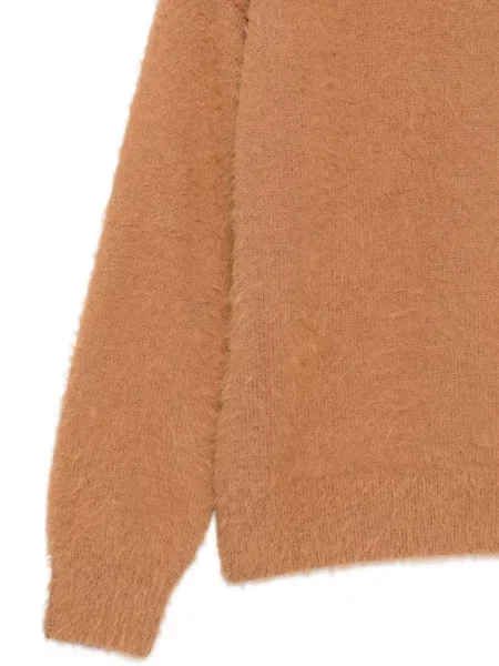 Lung pulover Msgm cu dungi maro