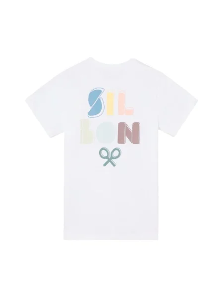 Tricou copii Silbon alb