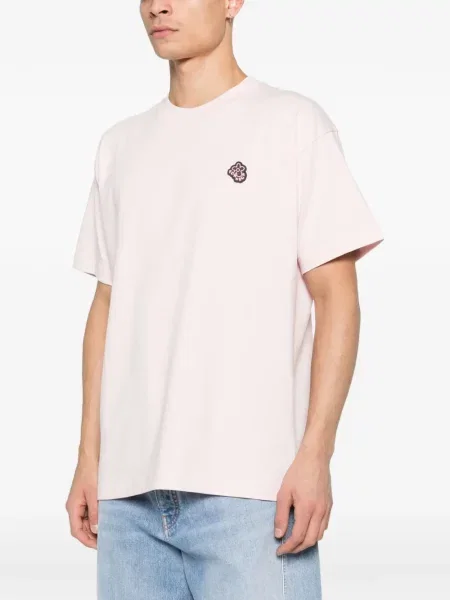 Tricou Flâneur cu decolteu rotund roz