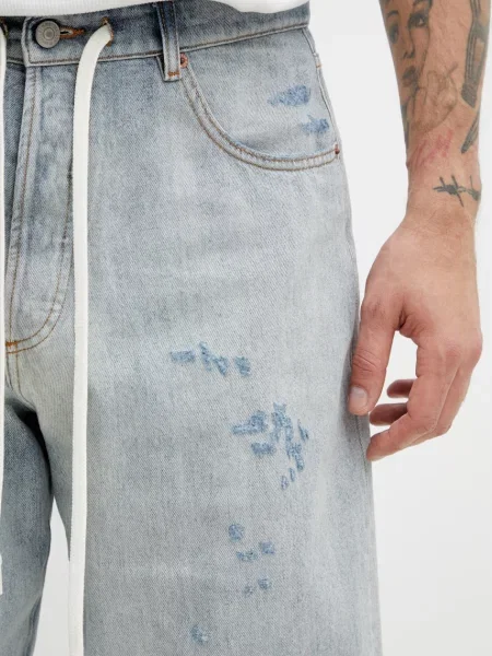 Джинсовые шорты Mm6 Maison Margiela