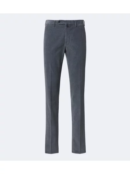 Pantaloni Slowear de catifea cord albastru