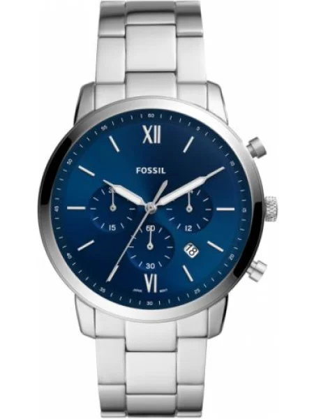 FOSSIL Ceas analogic / argintiu albastru