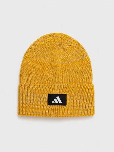 Шапка adidas Performance жълто