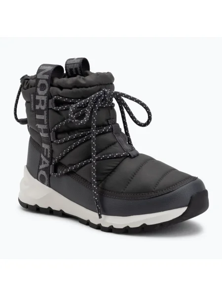 Ghete pentru femei The North Face Thermoball Lace Up WP anthracite grey/white ash alb