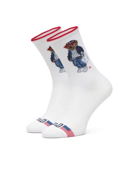 Polo Ralph Lauren ponožky dámske biela